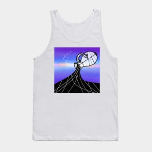 Aquarius zodiac sign Tank Top